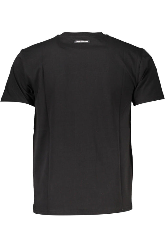 Black Cotton Men TShirt