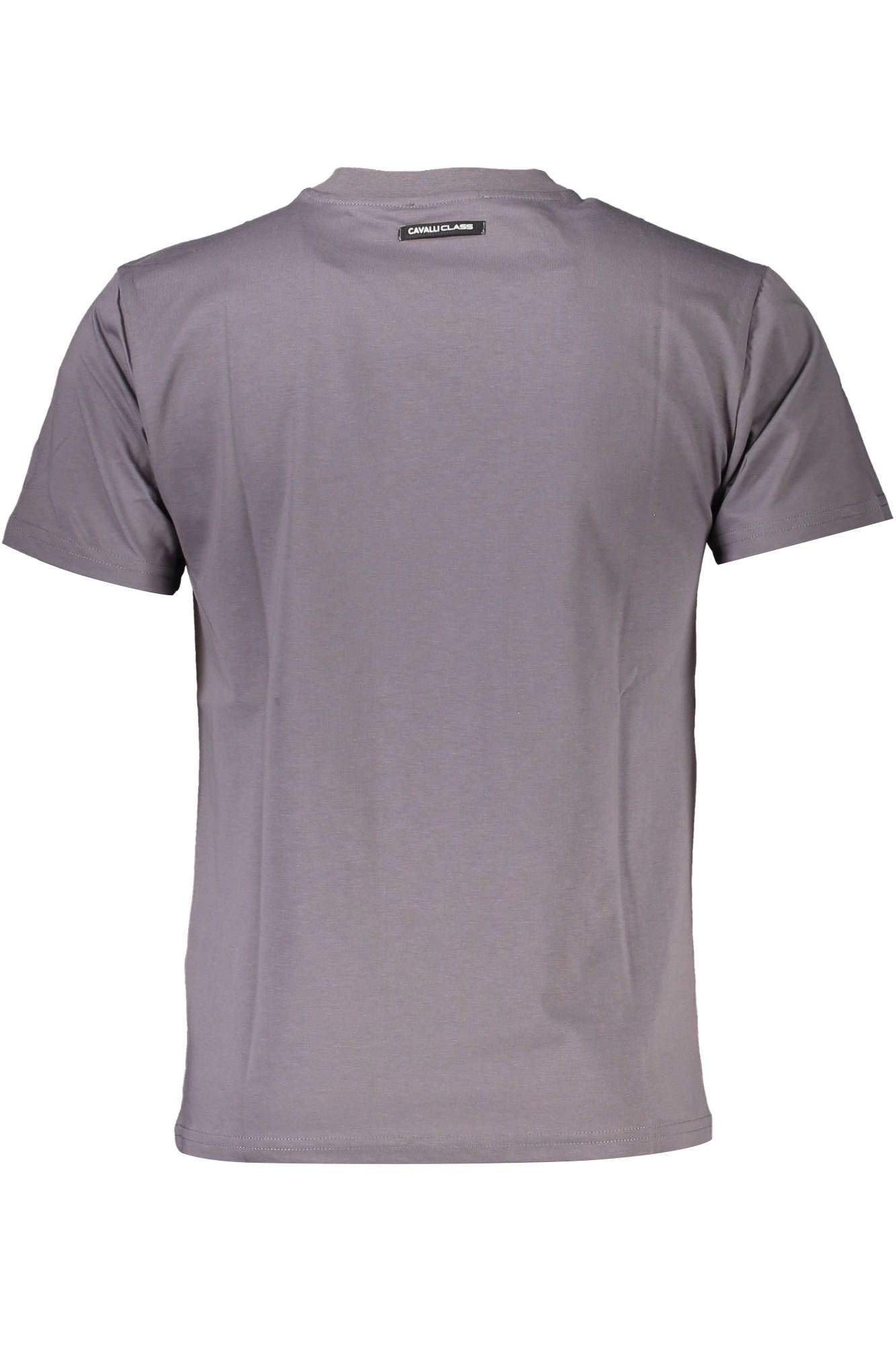 Gray Cotton Men T-Shirt