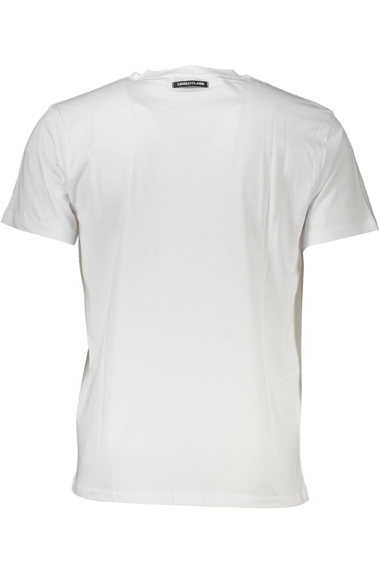 White Cotton Men T-Shirt