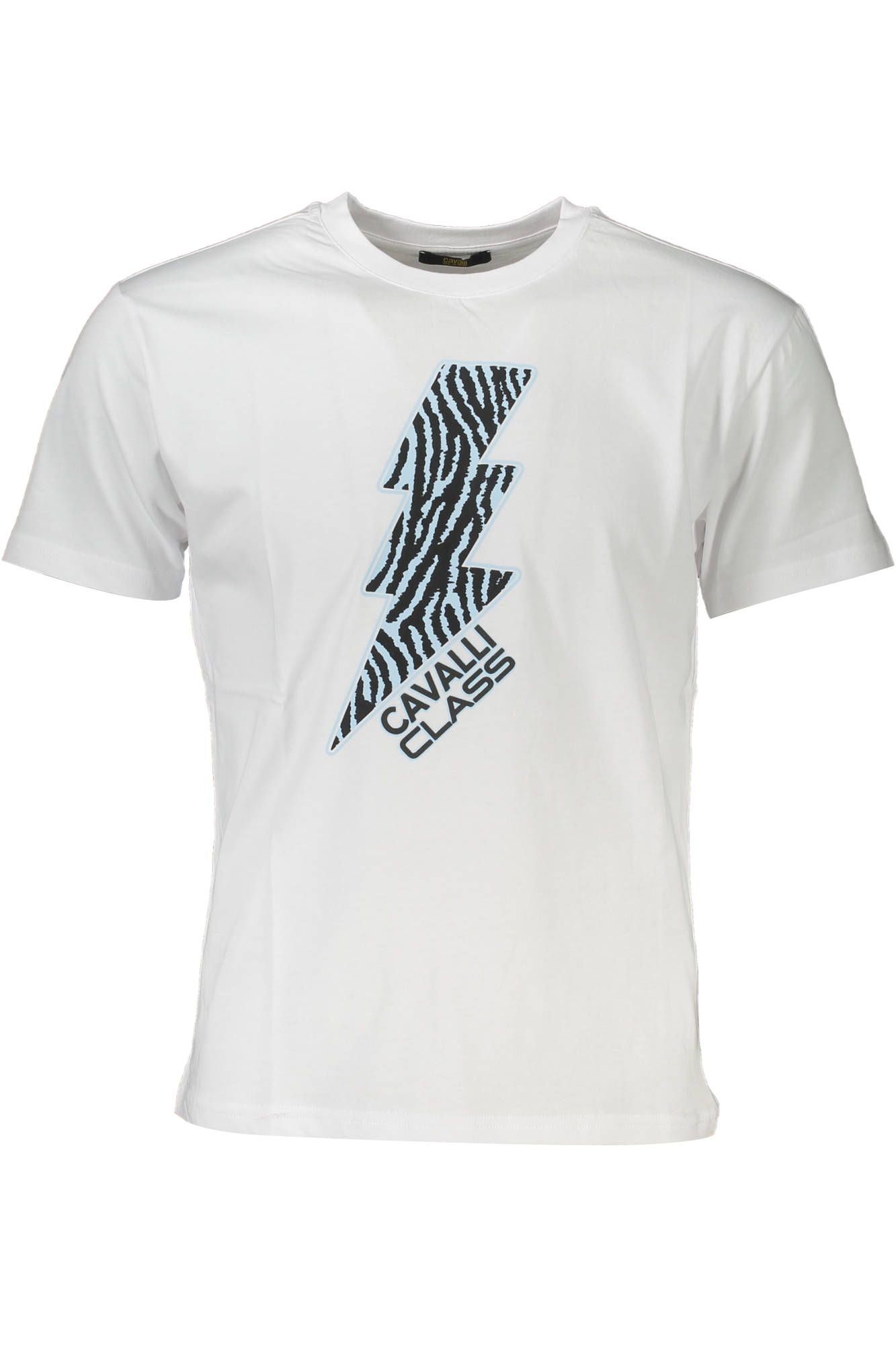 White Cotton Men T-Shirt