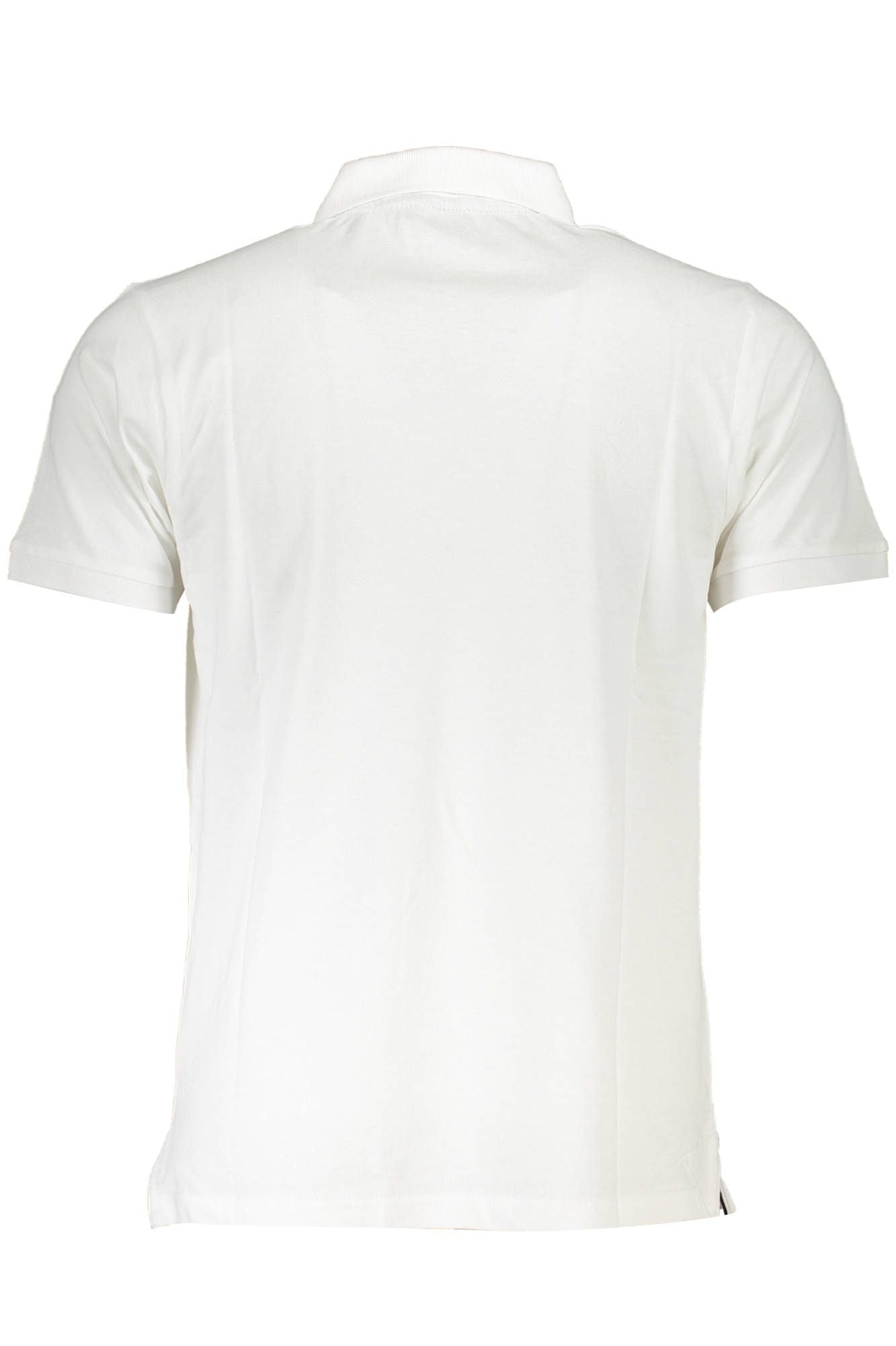 White Cotton Men Polo