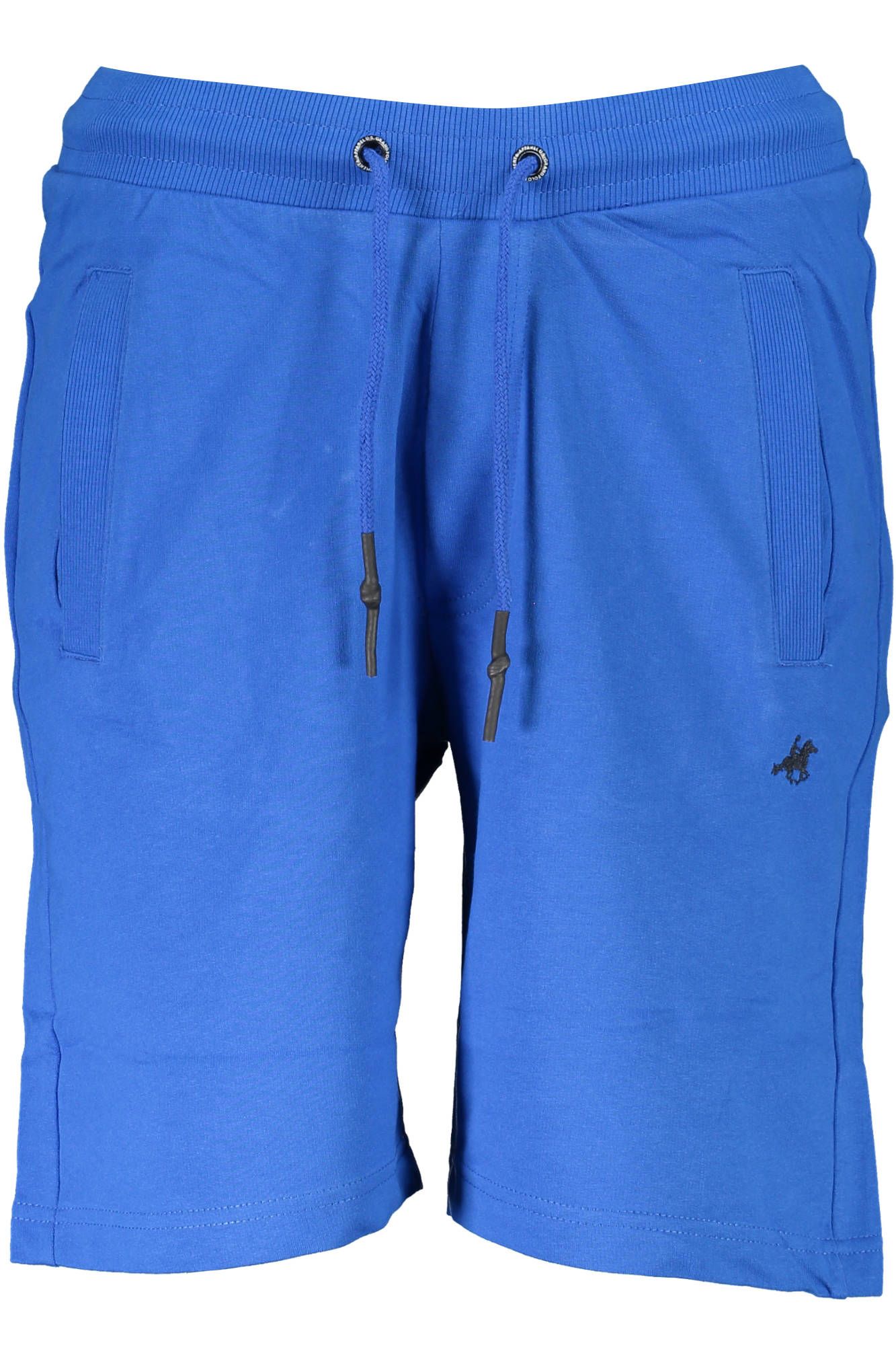 Blue Cotton Men Short