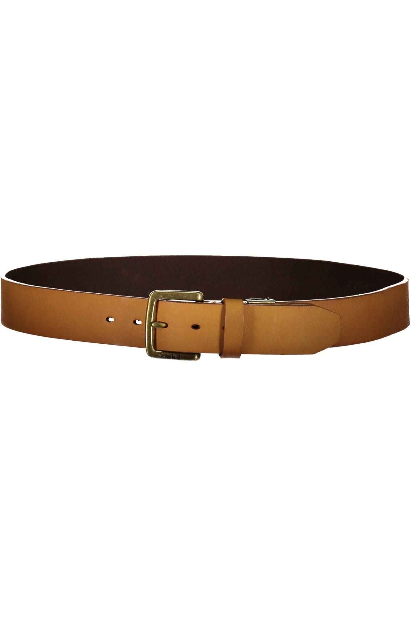 Beige Leather Men Belt