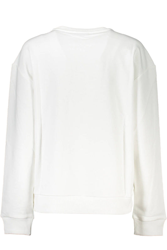 White Cotton Women Sweater