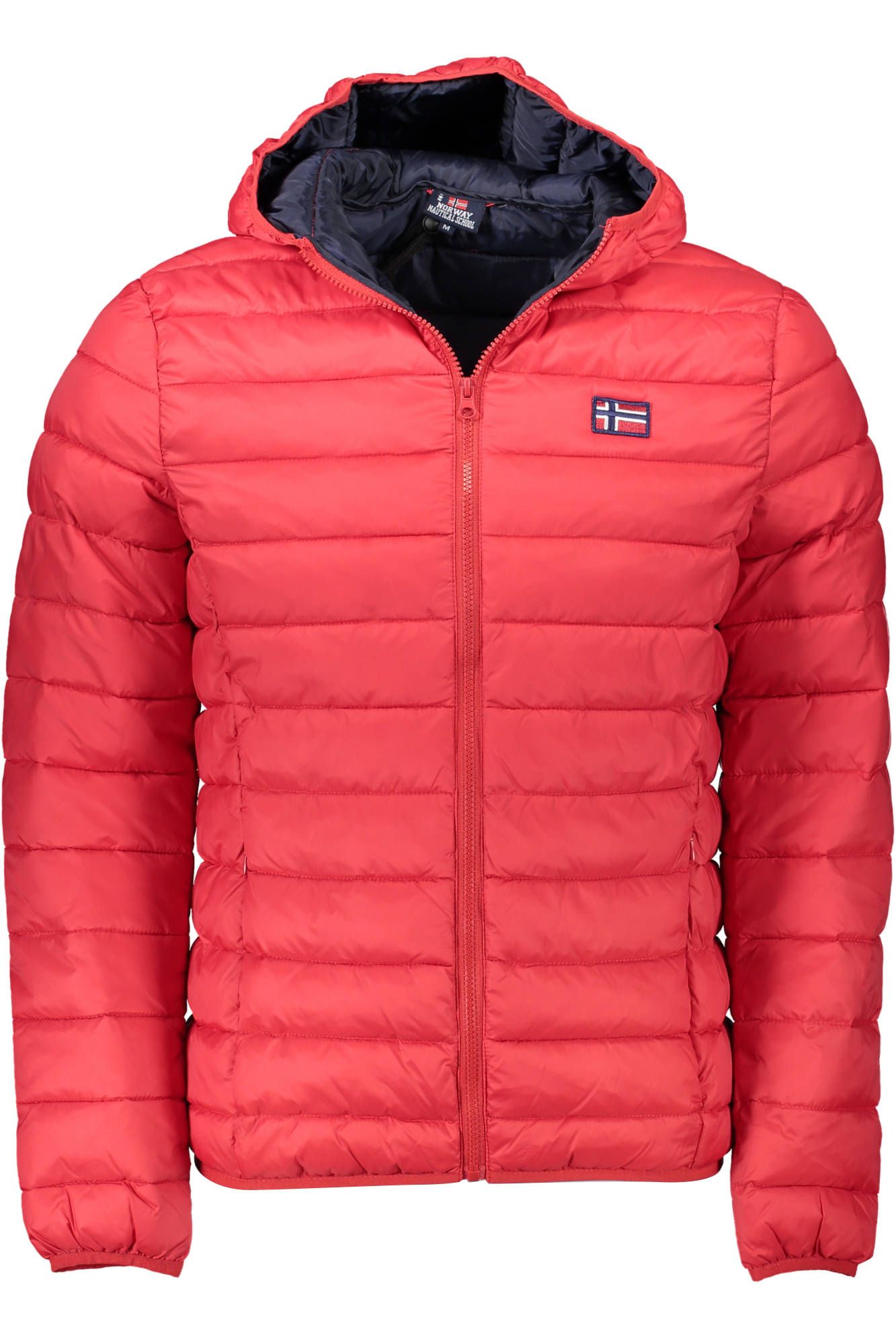 Red Polyamide Men Jacket