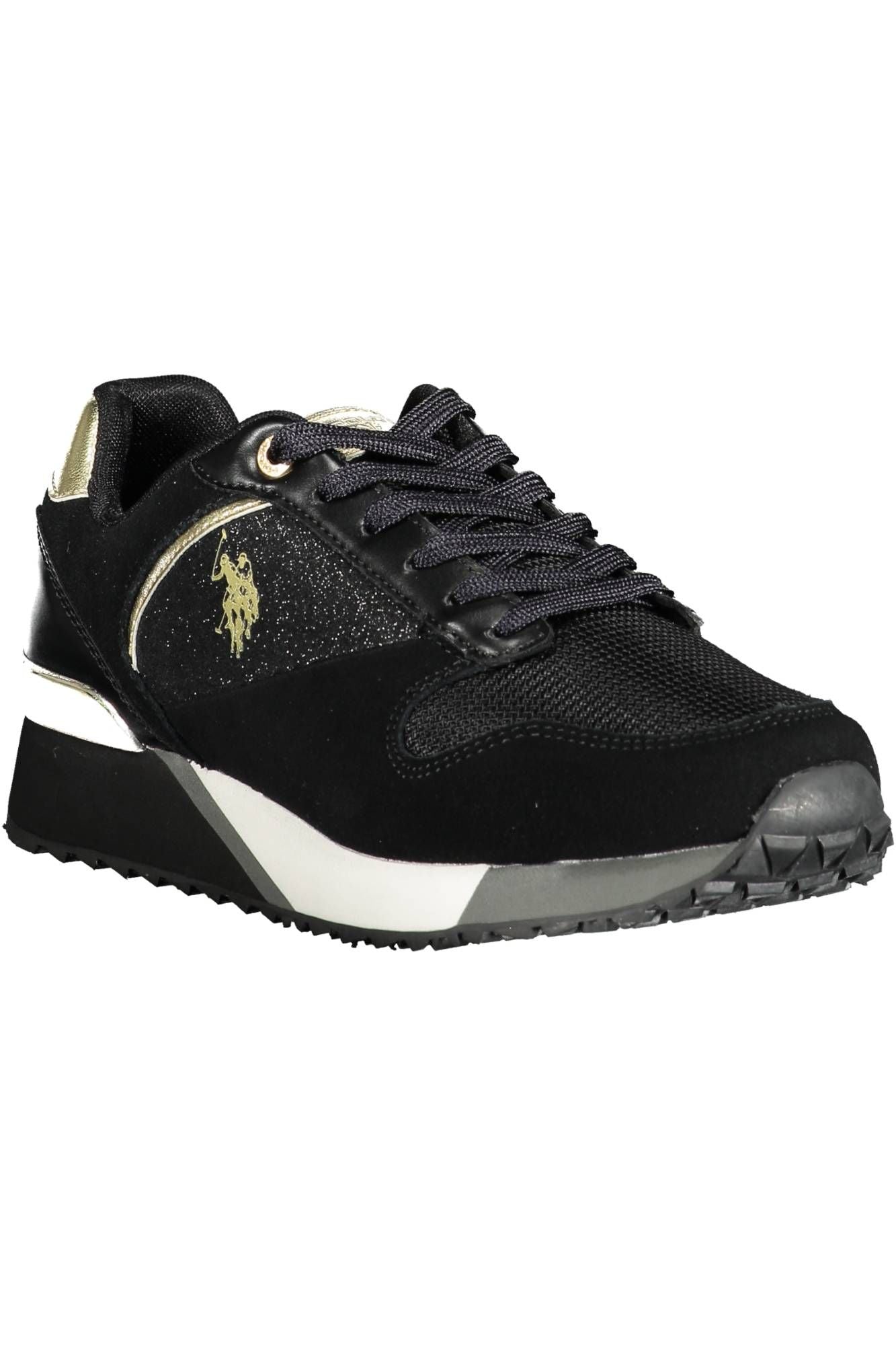 Black Eco Suede Women Sneaker