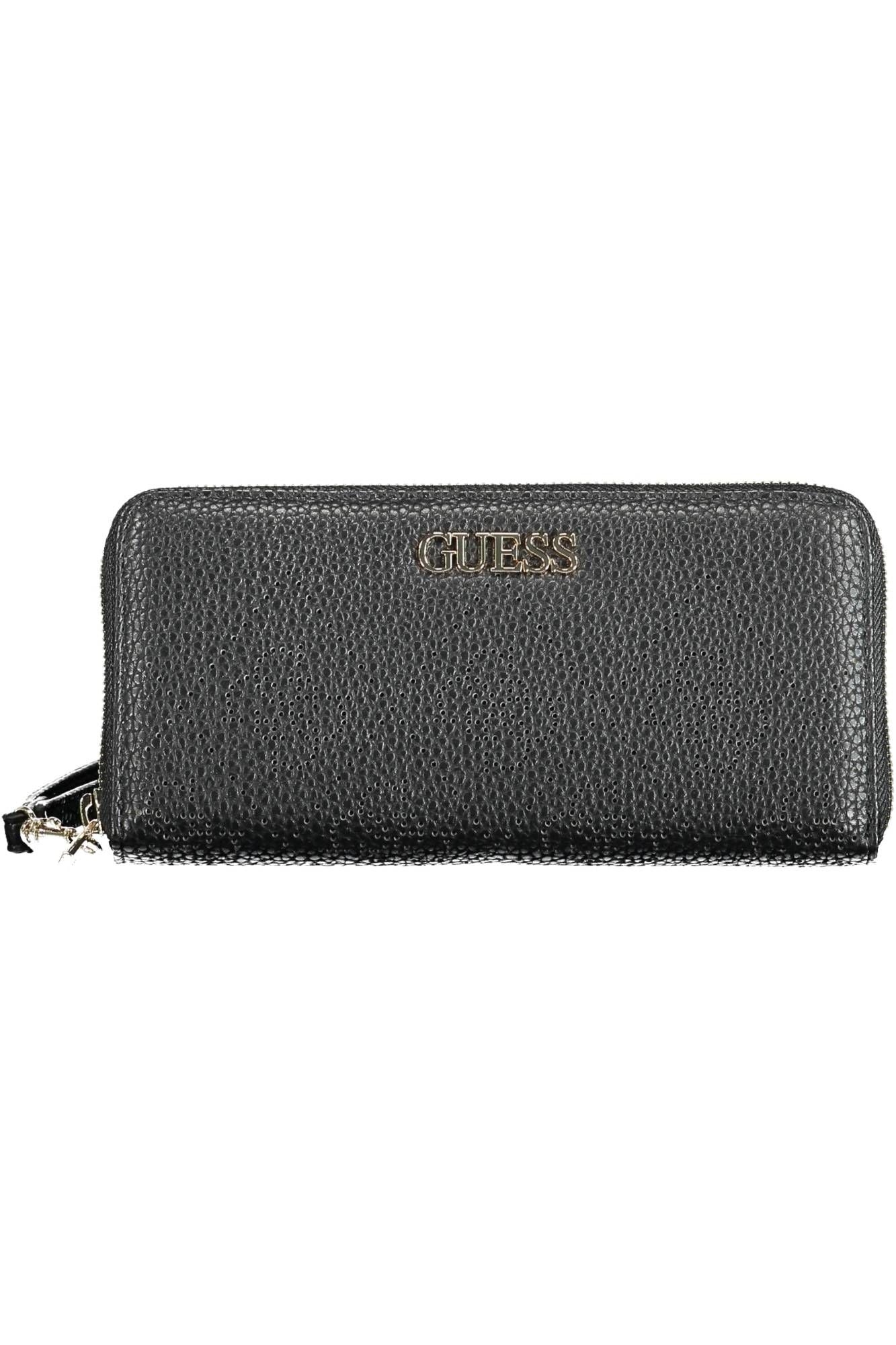 Black Polyurethane Women Wallet