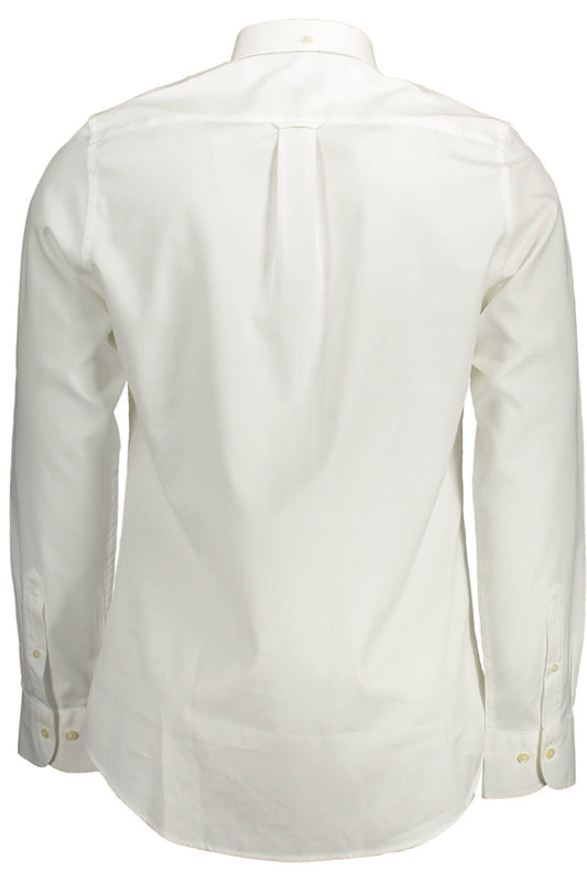 White Organic Cotton Men Shirt