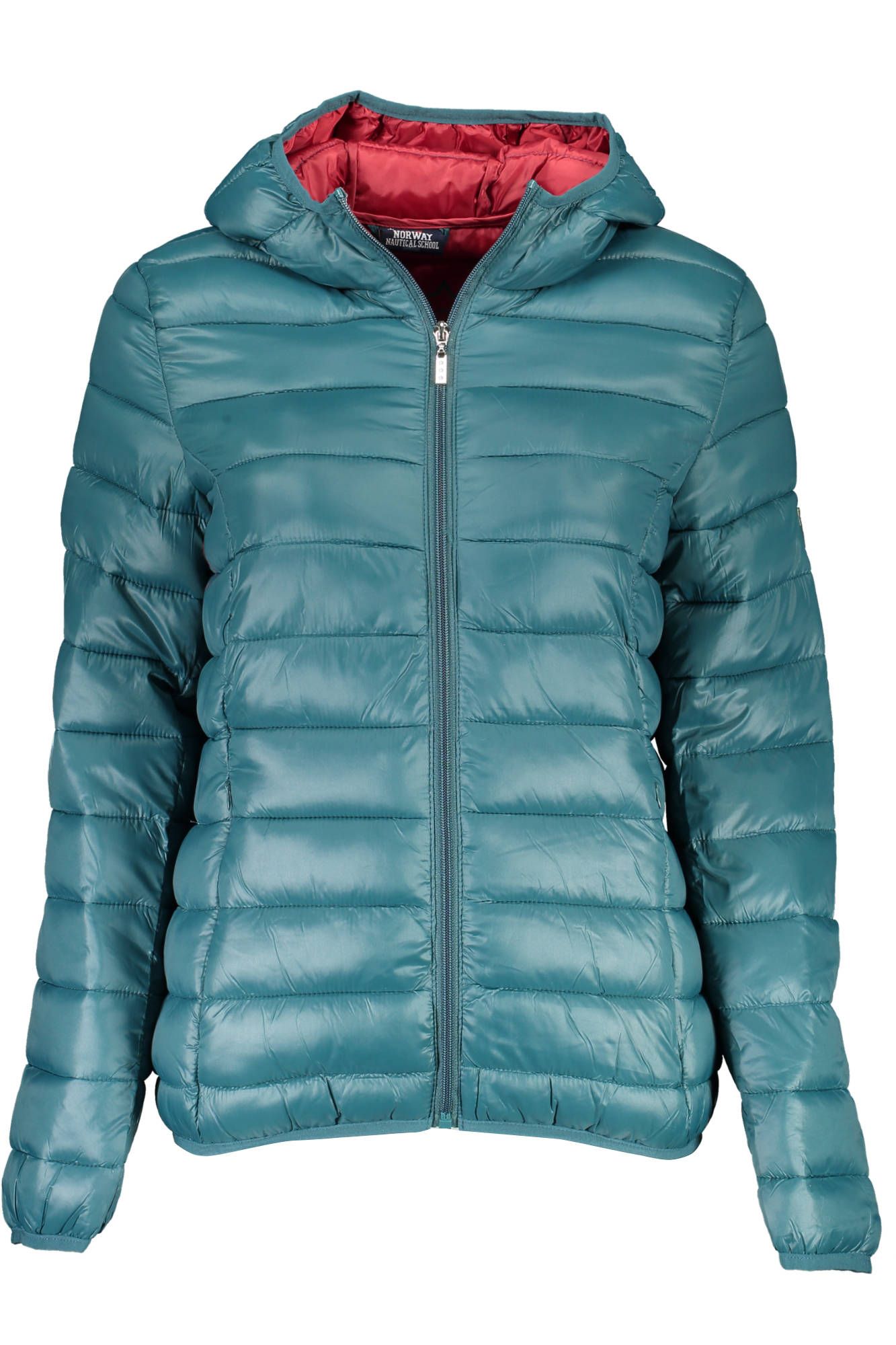 Green Polyamide Women Jacket