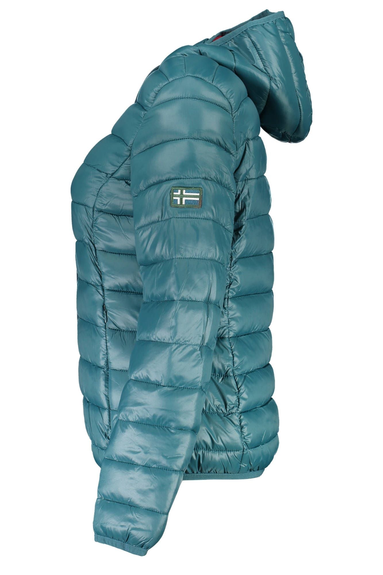 Green Polyamide Women Jacket