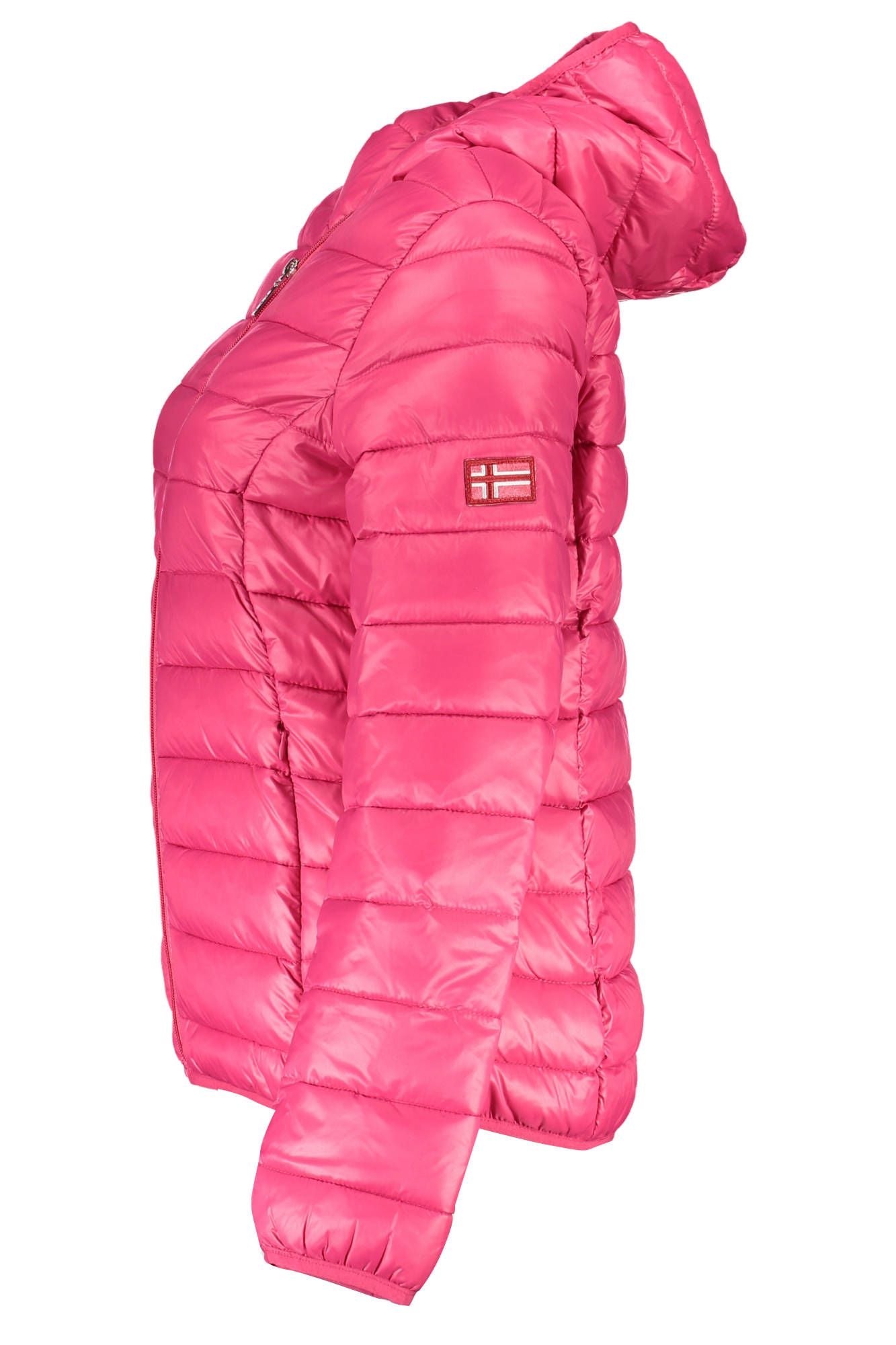Pink Polyamide Women Jacket
