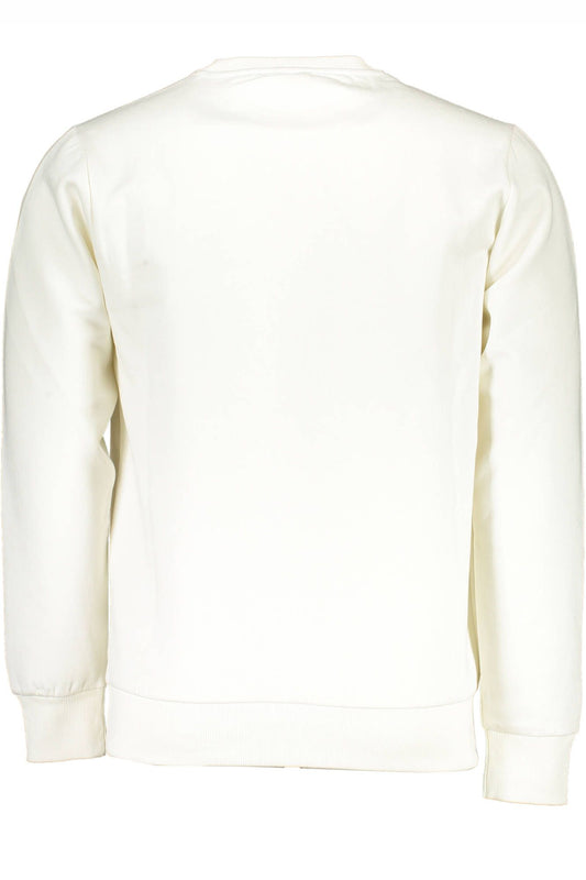 White Cotton Men Sweater