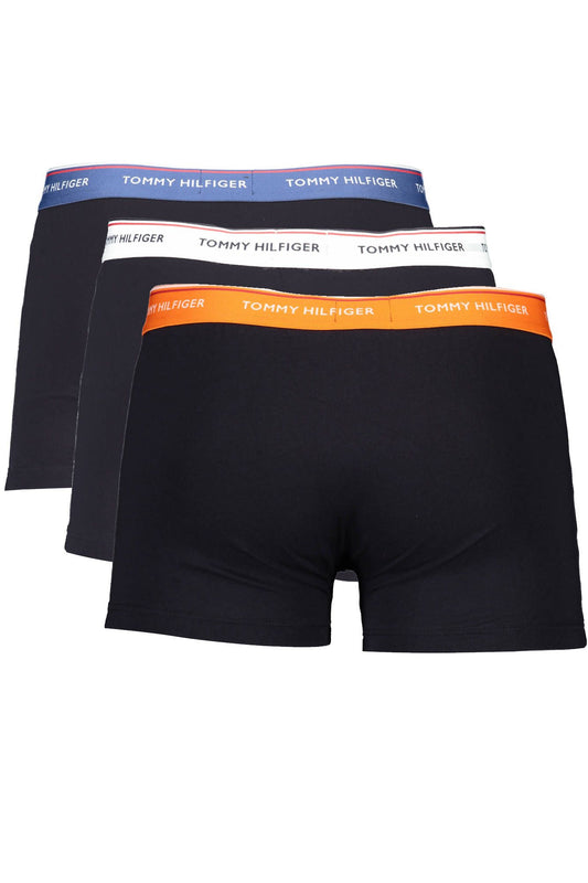 Black Cotton Men Trunk