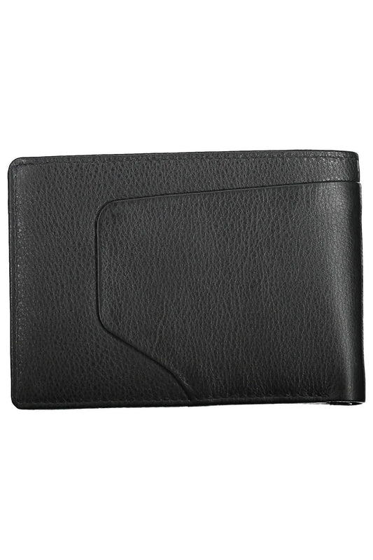 Black Leather Men Wallet