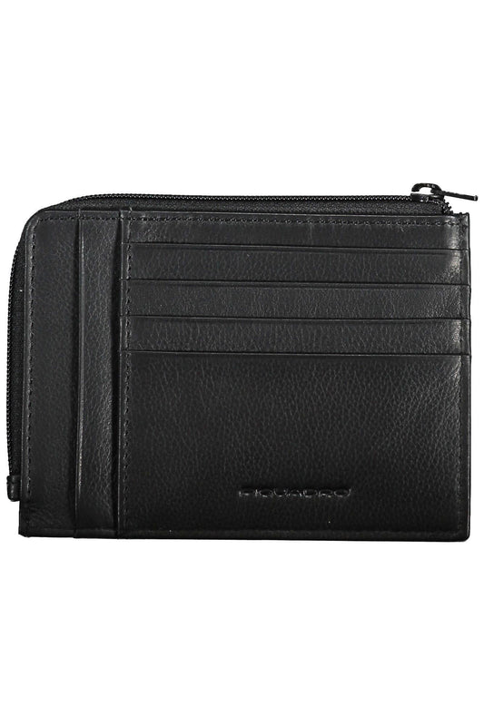 Black Leather Men Wallet