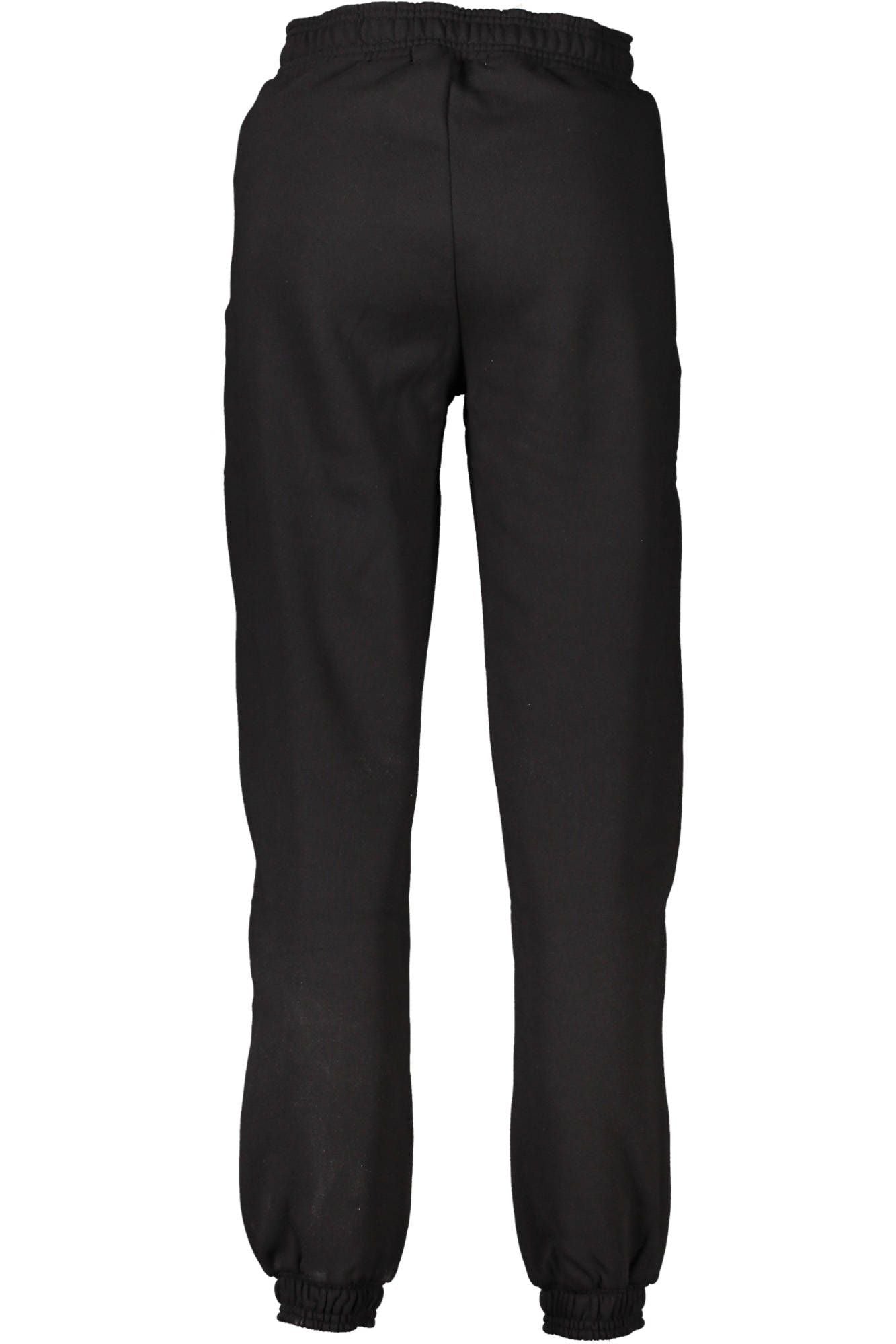 Black Cotton Women Trouser