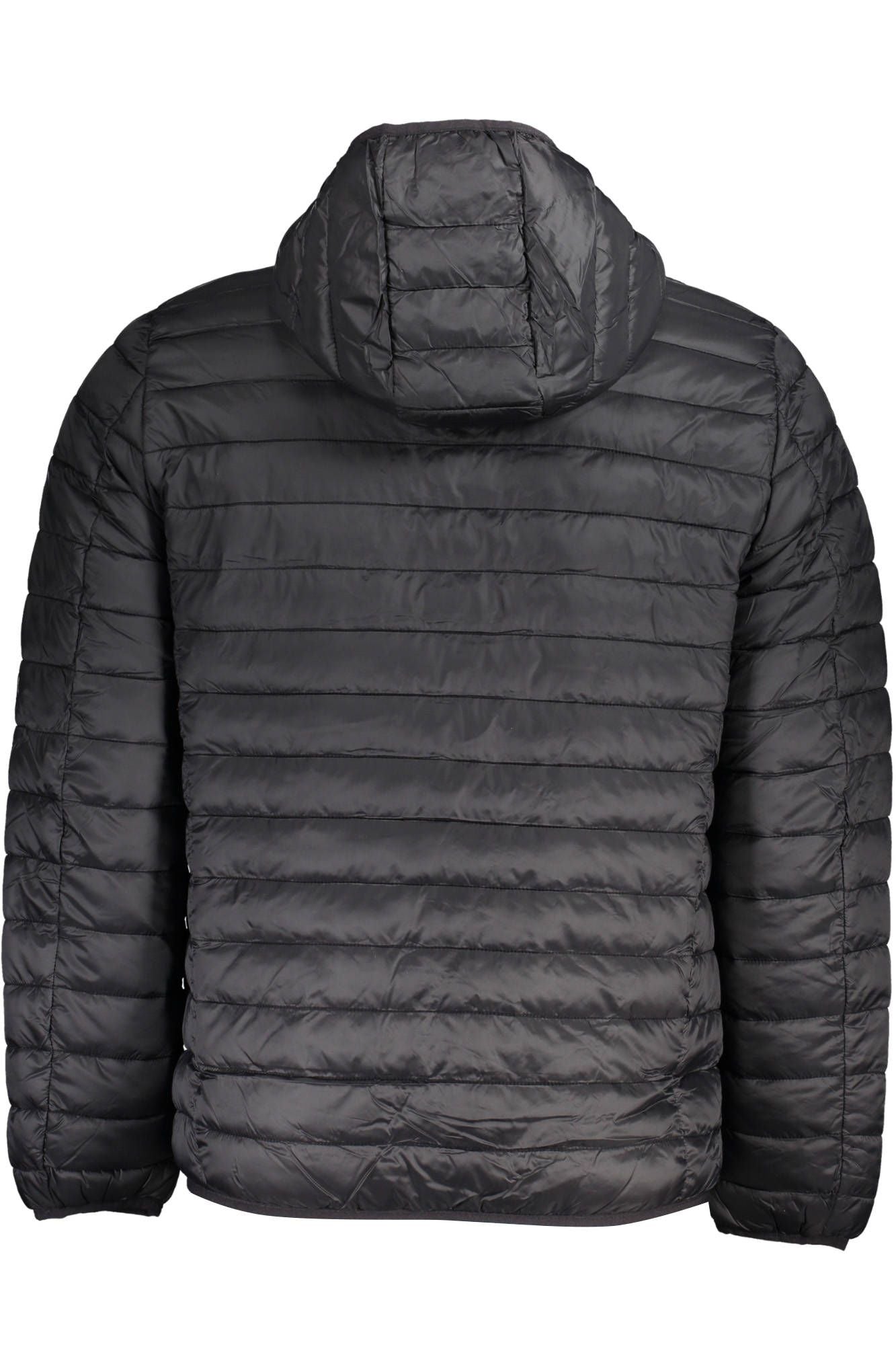 Black Polyamide Men Jacket