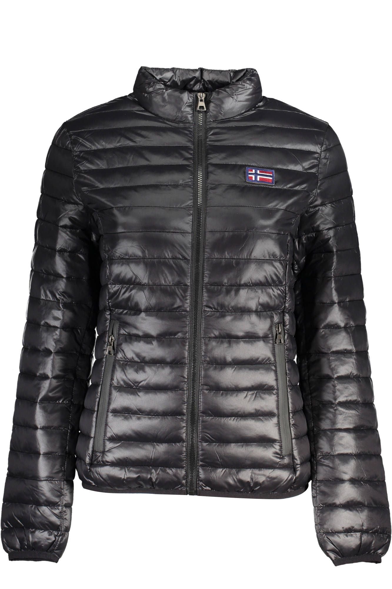 Black Polyamide Women Jacket