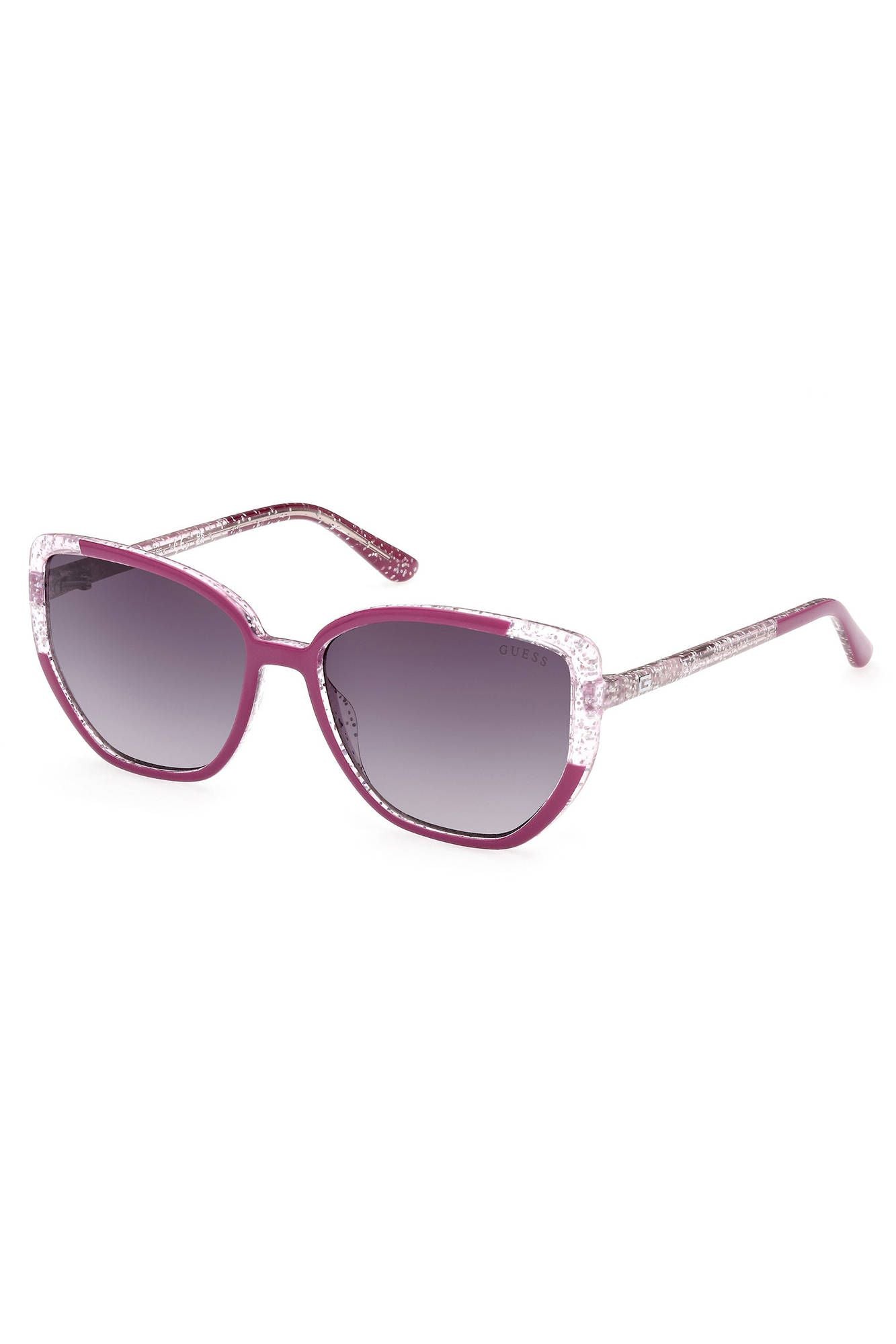 Purple Plastic Women Sunglass