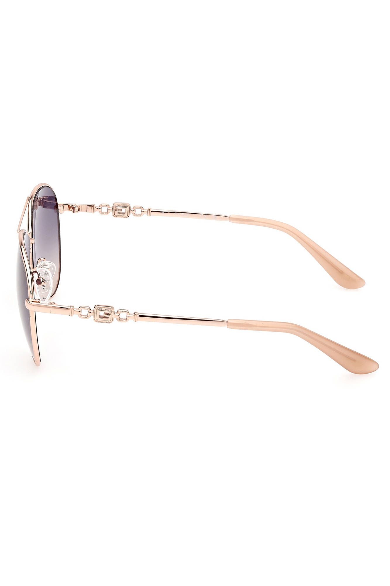 Pink Metal Women Sunglass