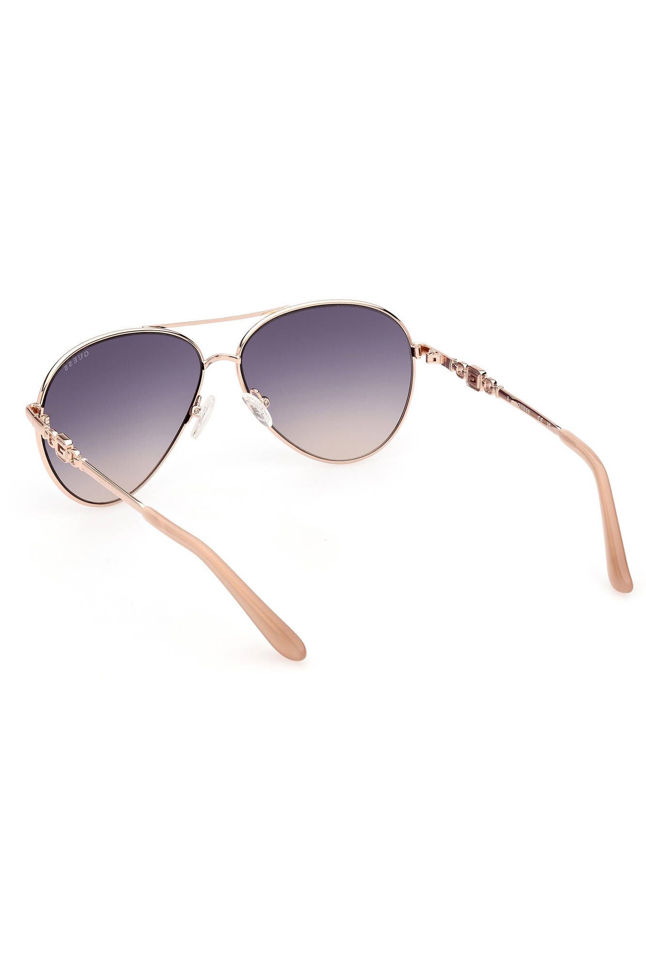 Pink Metal Women Sunglass