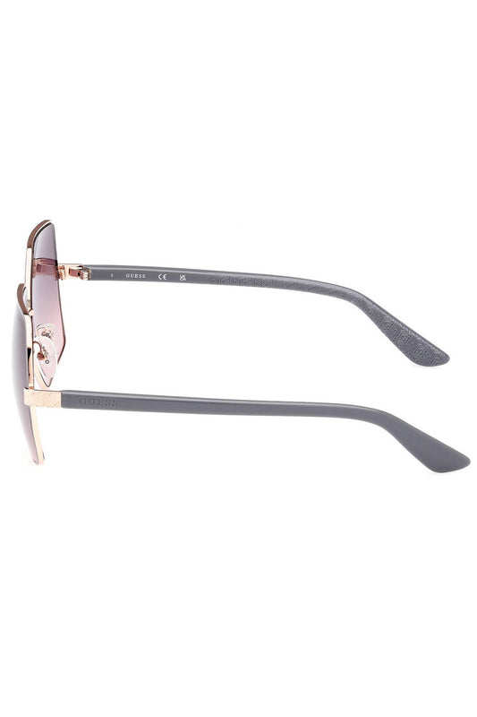 Pink Metal Women Sunglass