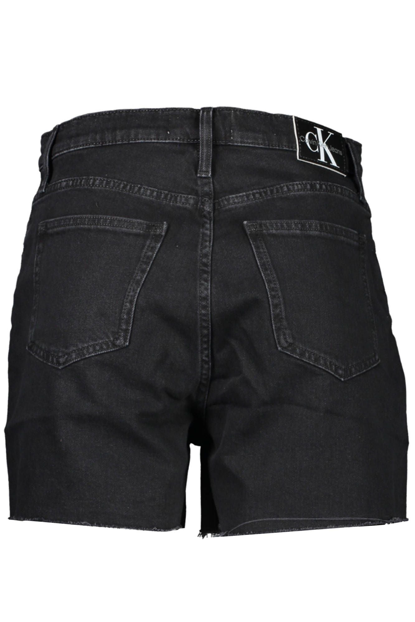 Black Cotton Women Short