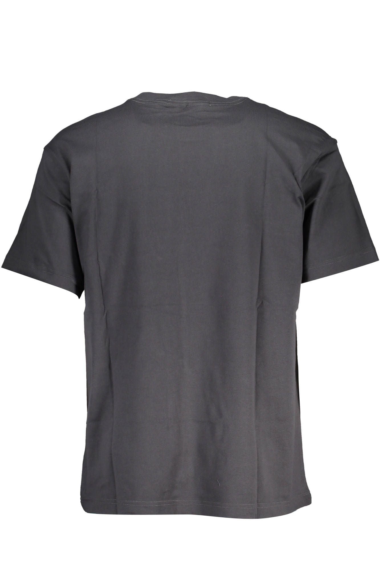 Gray Cotton Men T-Shirt
