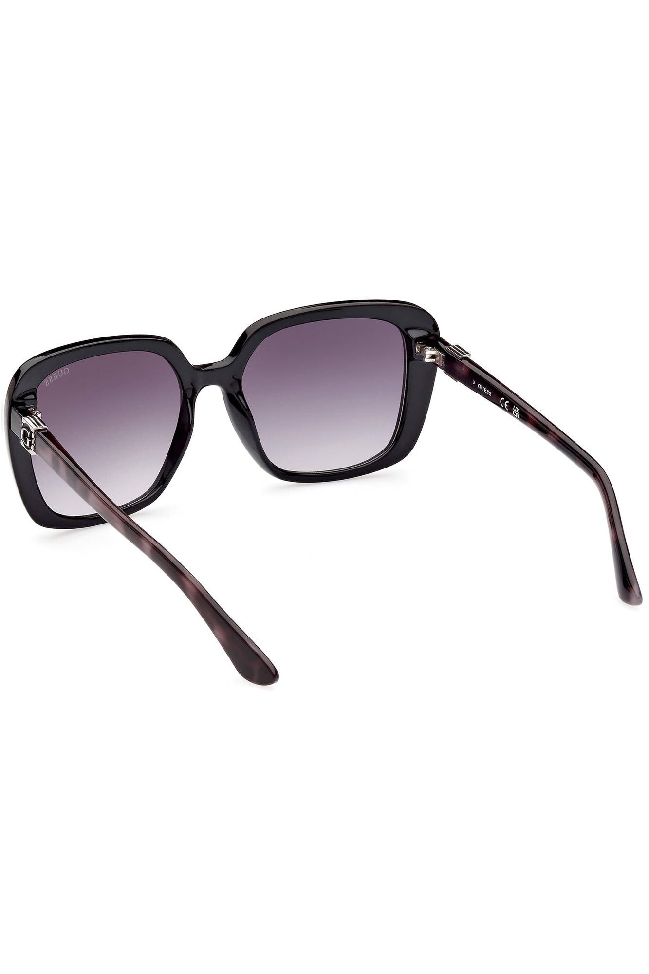 Black Plastic Women Sunglass