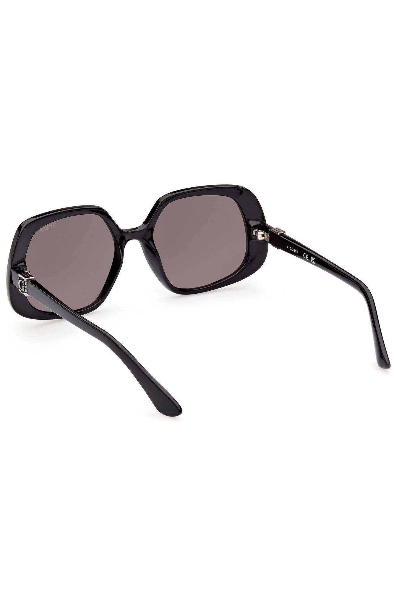 "Black Plastic Women Sunglass"