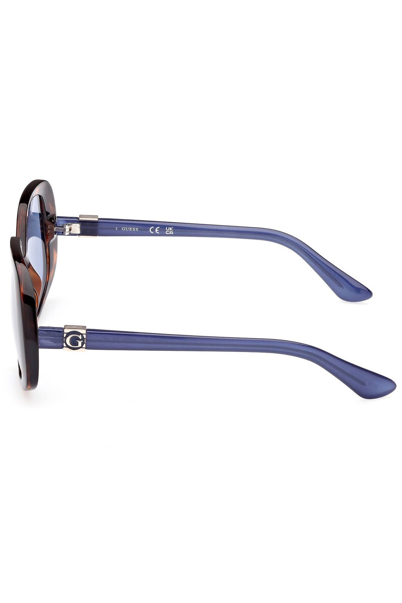 Brown Plastic Women Sunglass