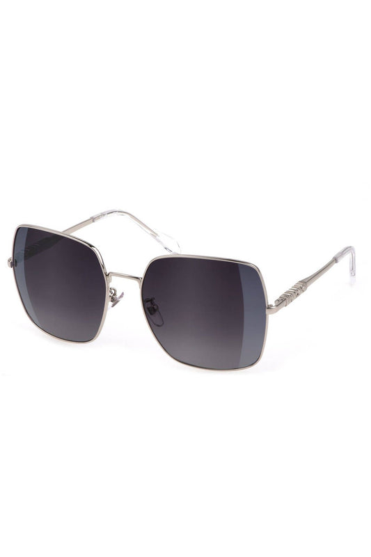 Silver Metal Women Sunglass