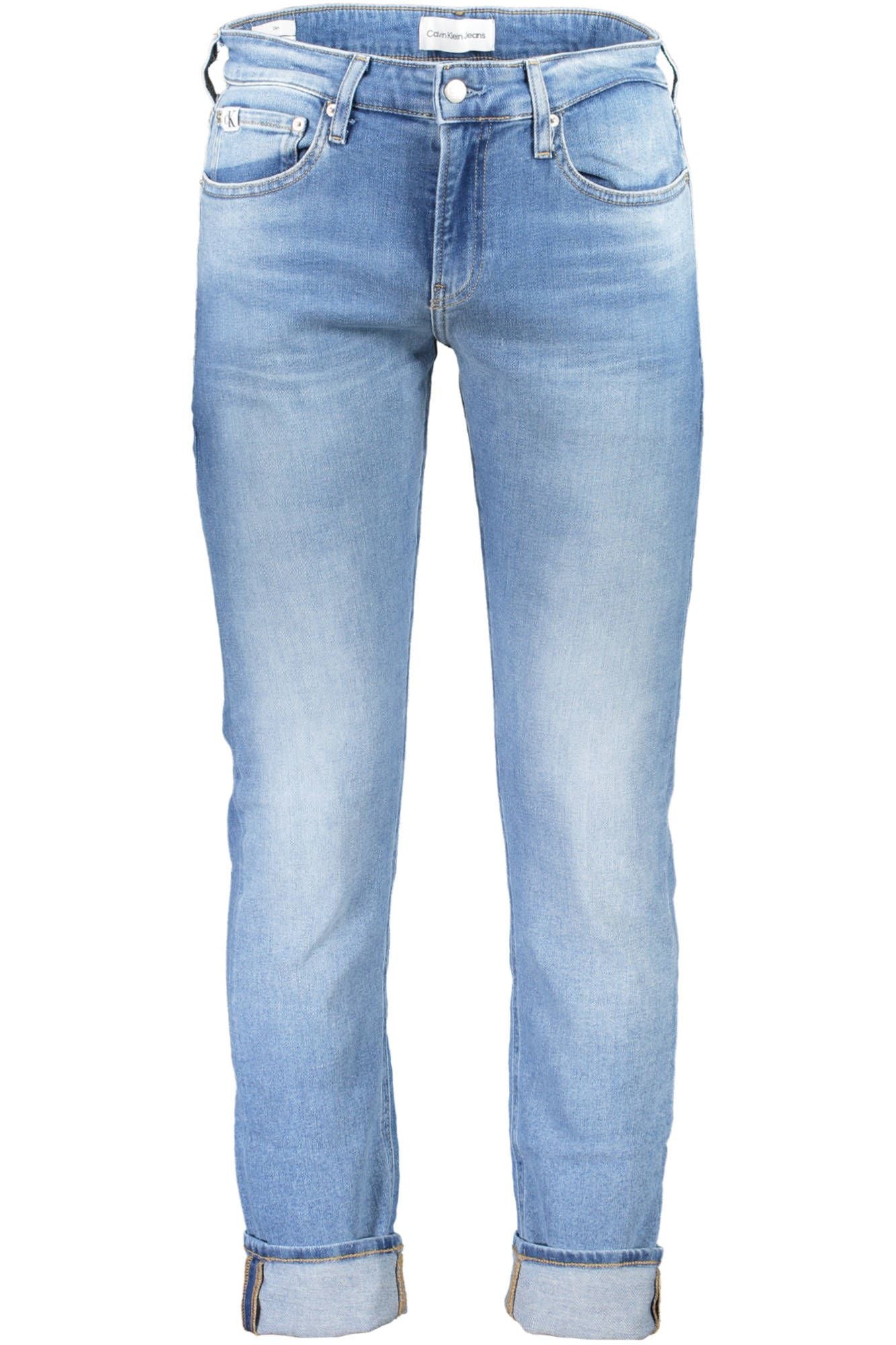 Blue Cotton Men Jeans