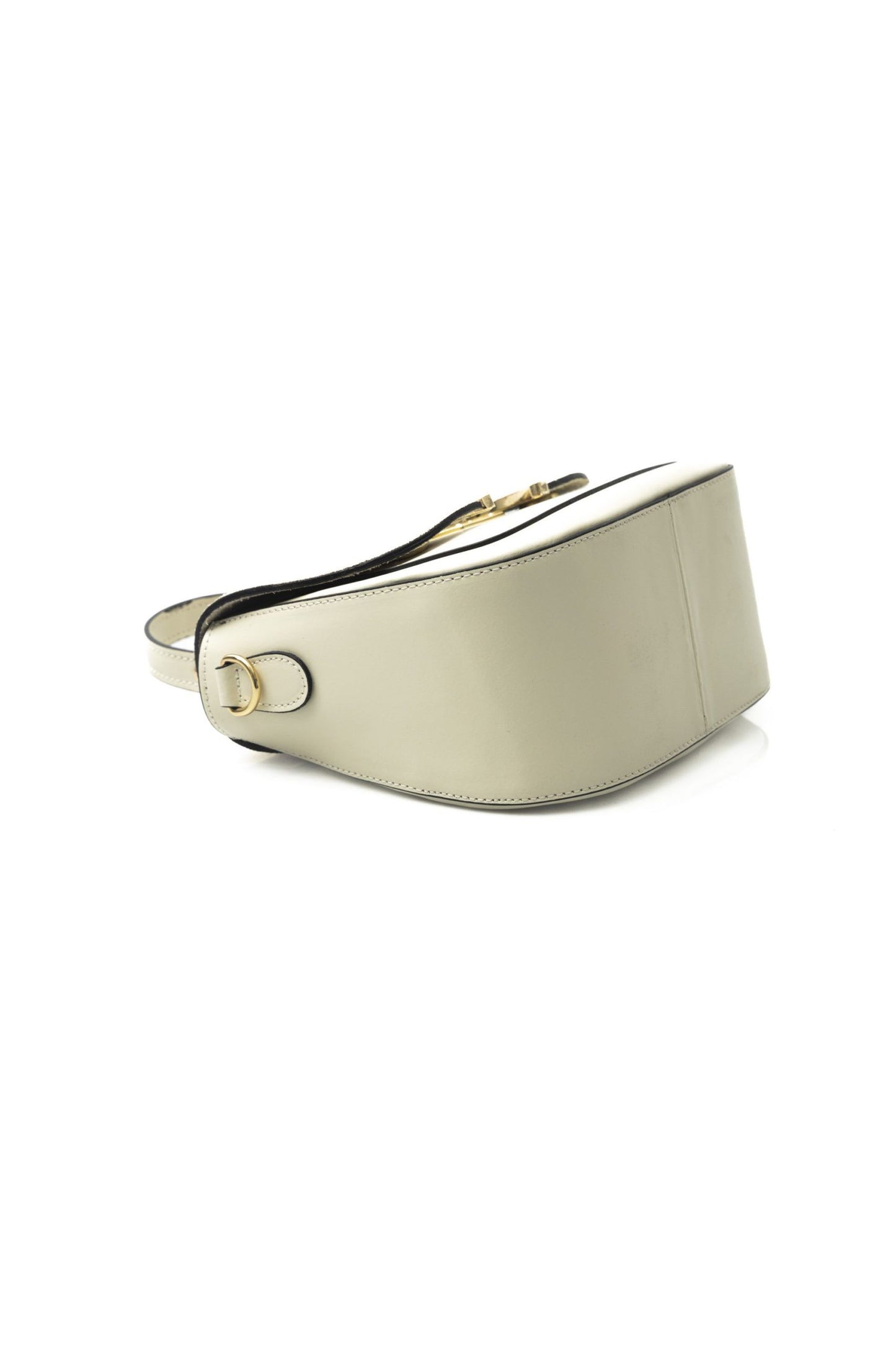 White Leather Women Shoulder Bag