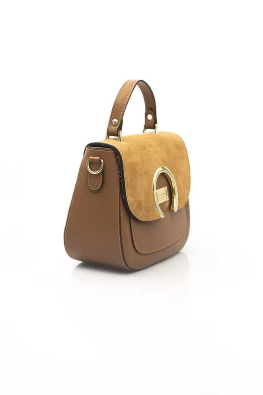 Brown Cow Leather Women Shoulder Bag
