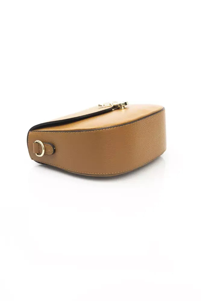 Brown Leather Women Shoulder Bag