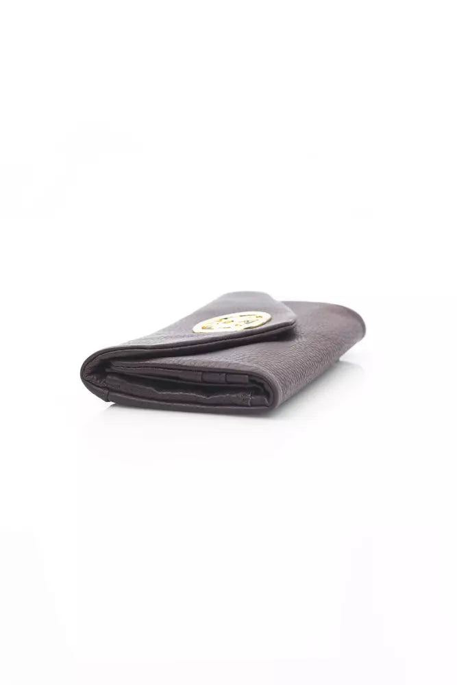 Black Leather Women Wallet