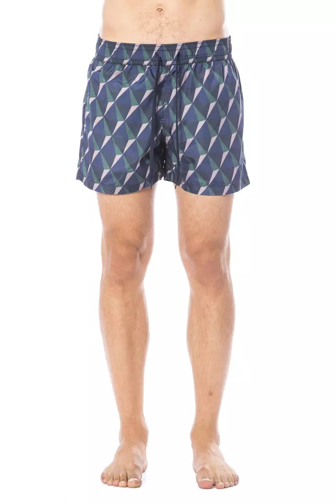 Multicolor Polyamide Men Swimwear Short