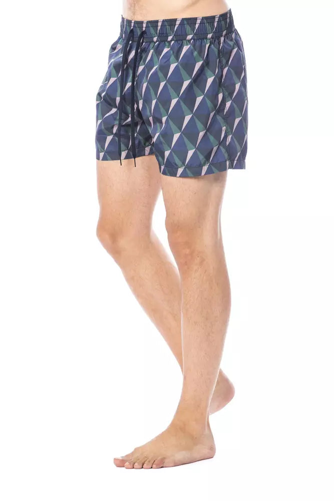 Multicolor Polyamide Men Swimwear Short