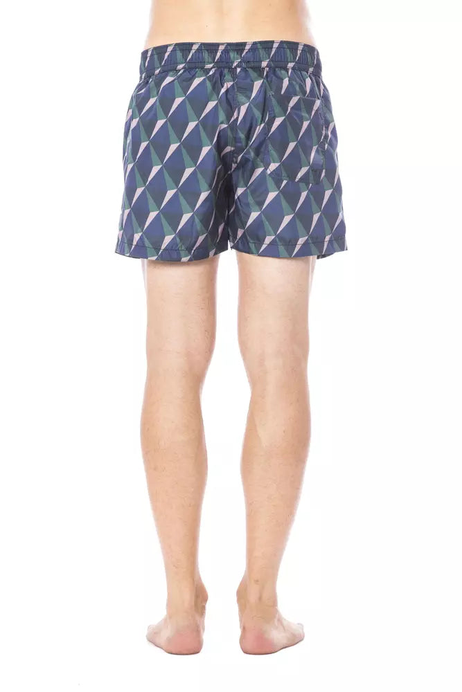 Multicolor Polyamide Men Swimwear Short