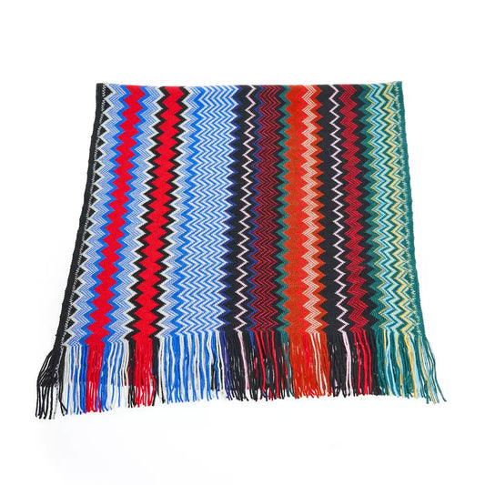 Multicolor Wool Women Scarf