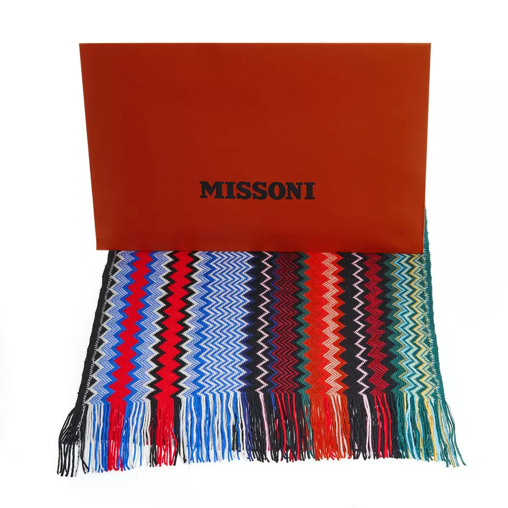 Multicolor Wool Women Scarf