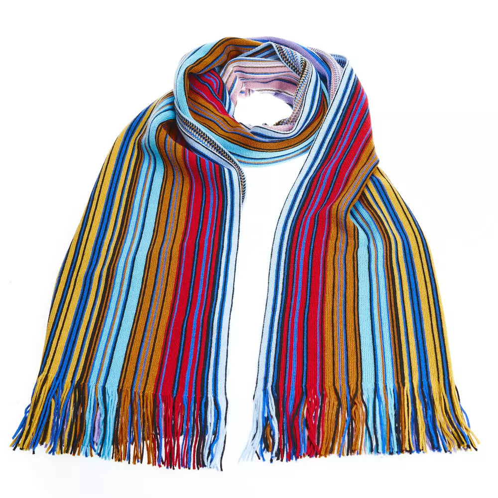 Multicolor Wool Women Scarf