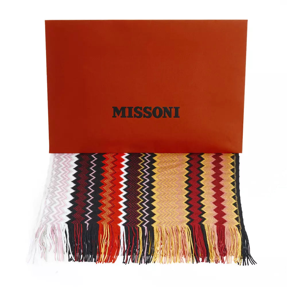 Multicolor Wool Women Scarf