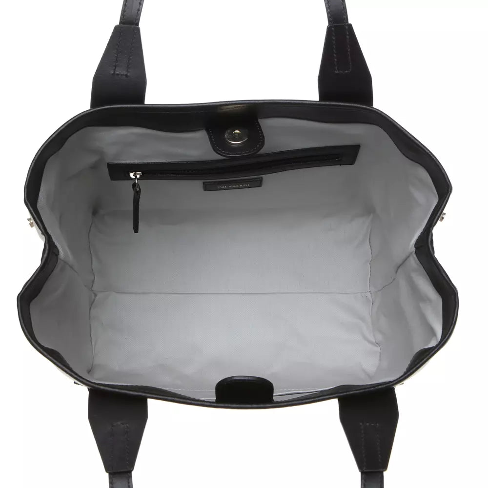 White Cotton Women Shoulder Bag