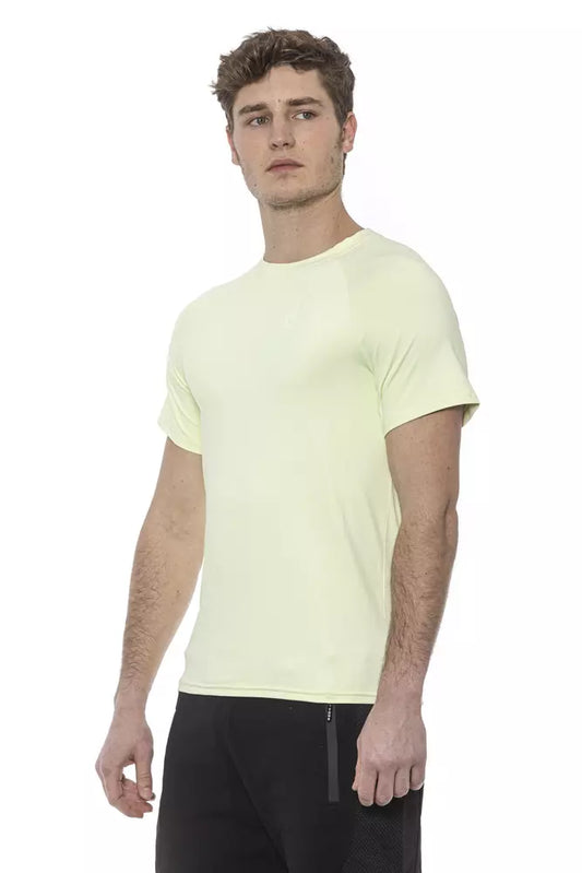 Green Polyamide Men T-Shirt