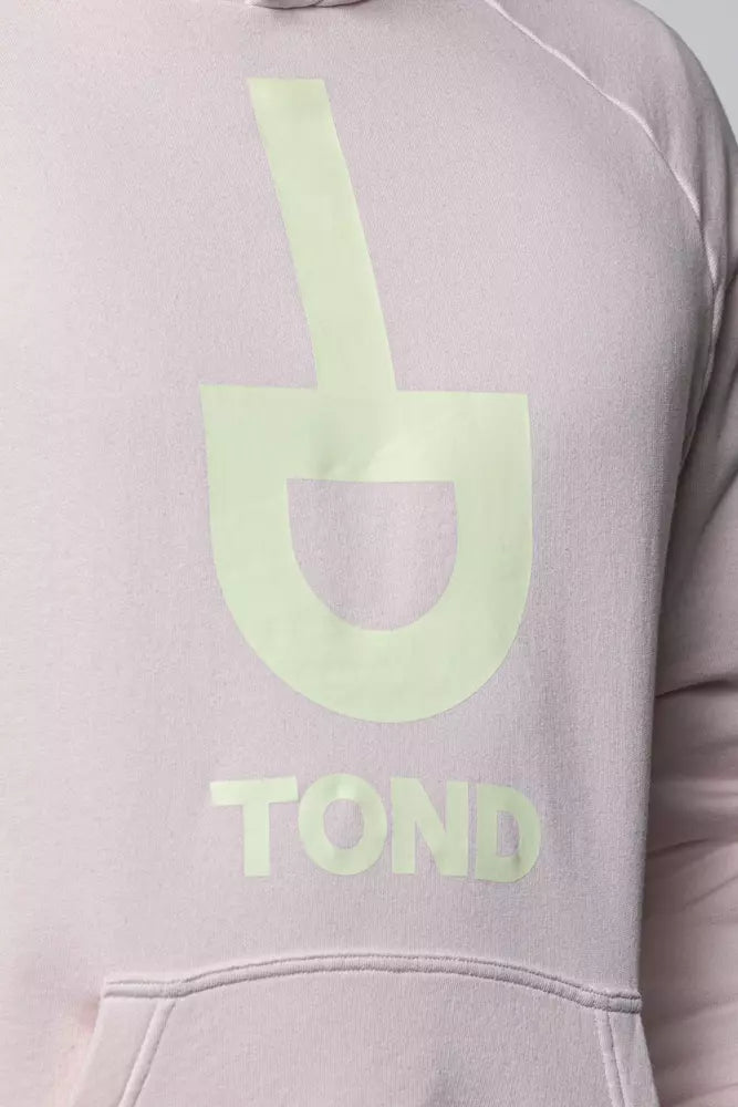 Pink Cotton Men Sweater