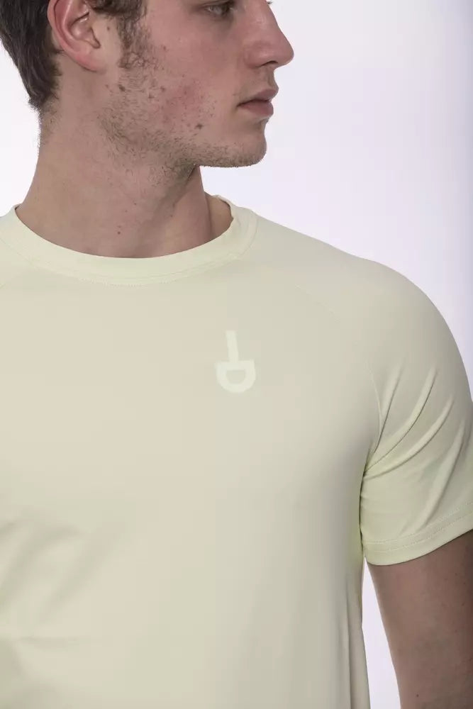Green Polyamide Men T-Shirt