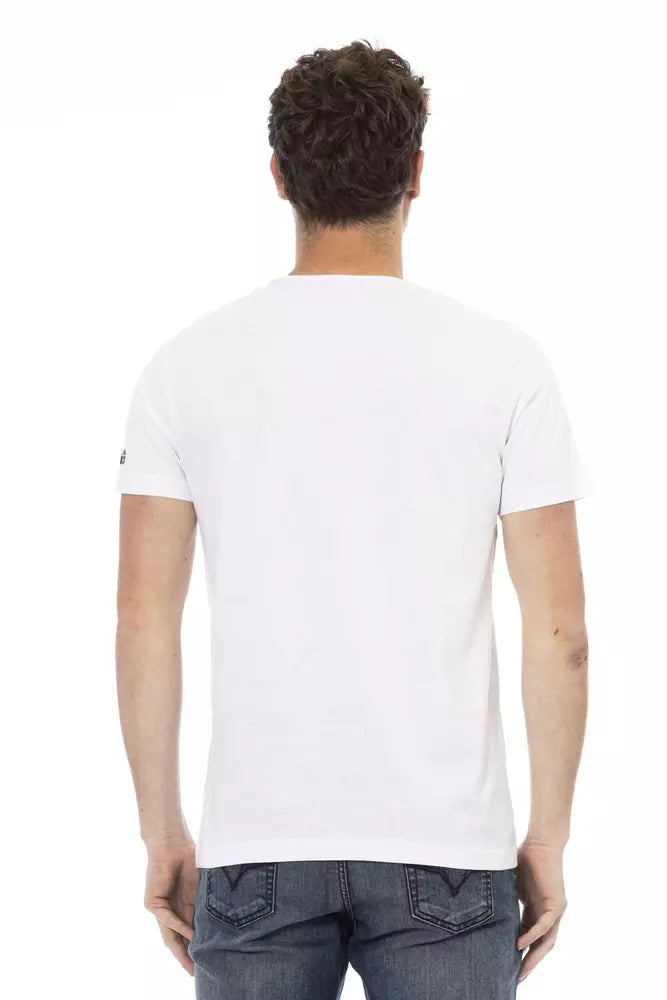 White Cotton Men TShirt