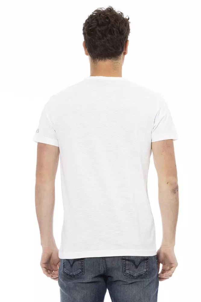 White Cotton Men TShirt